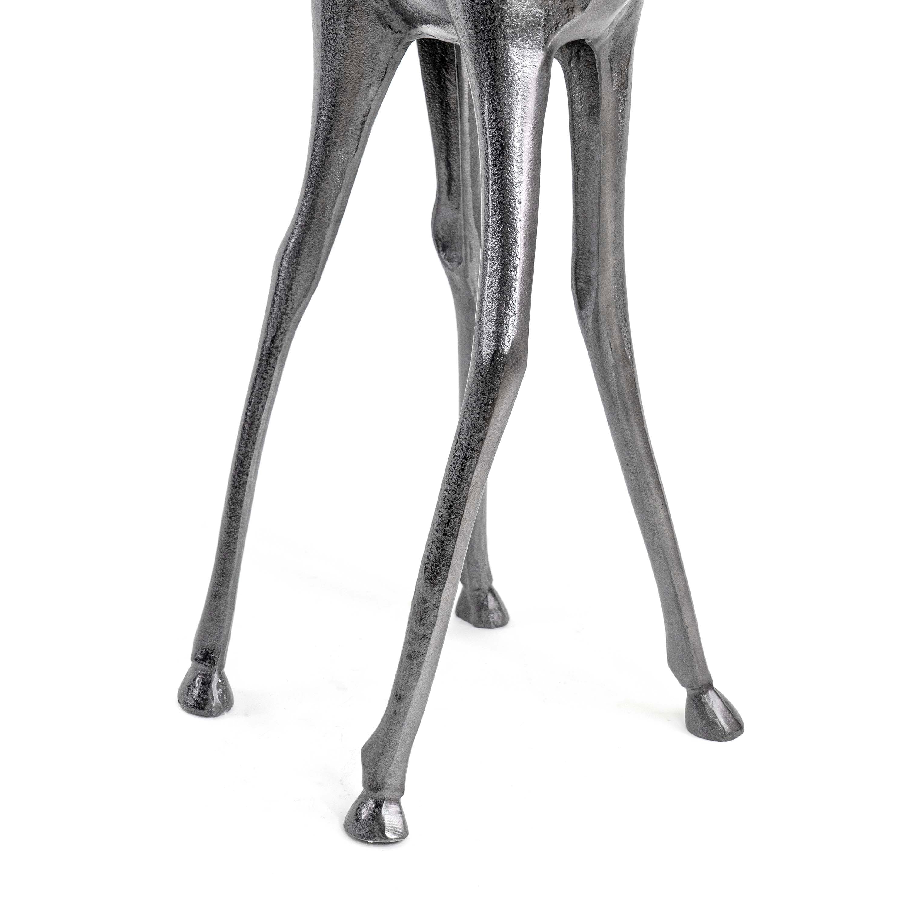NORTH REINDEER IN BLACK NICKLE