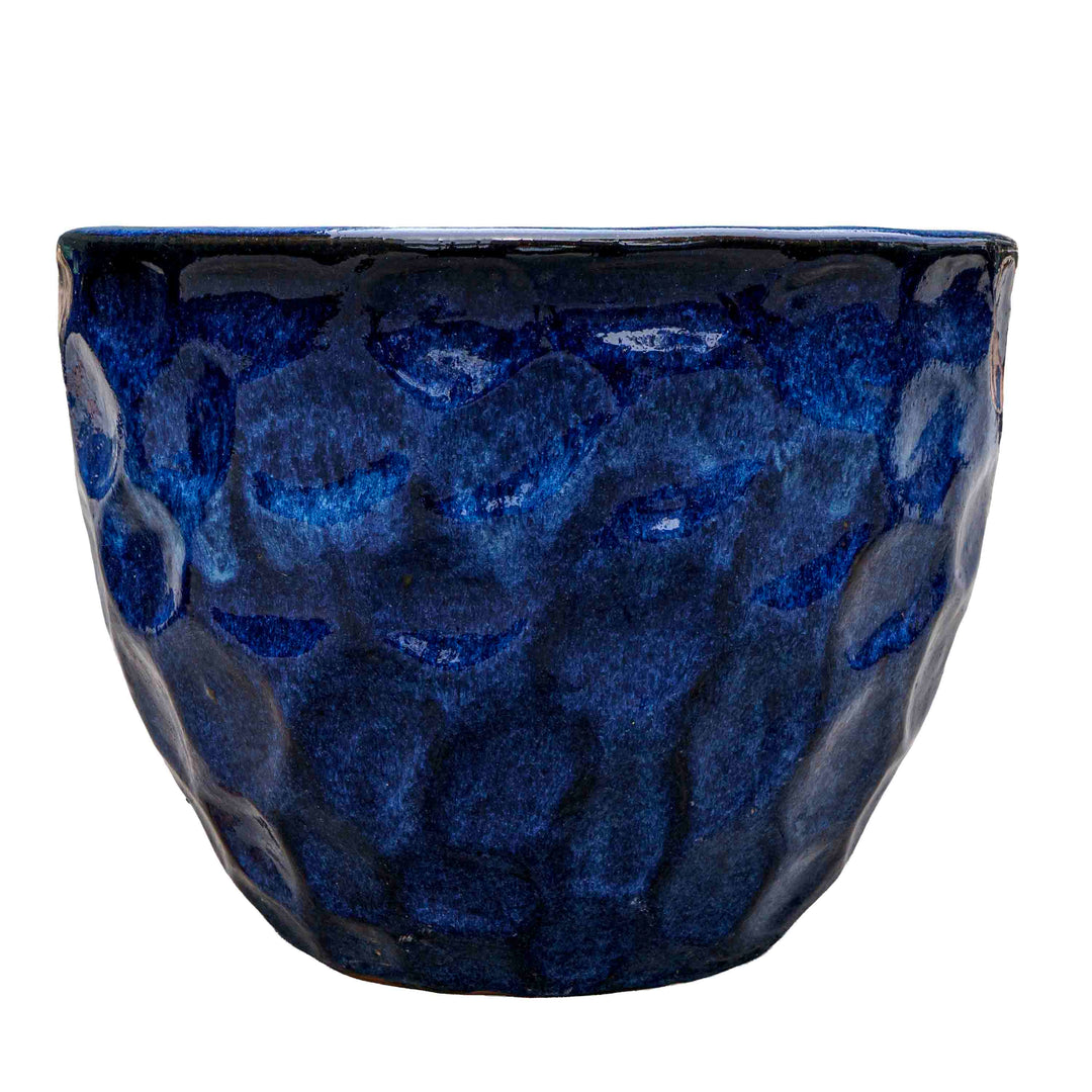 Indigo Pearl Ceramic Pot