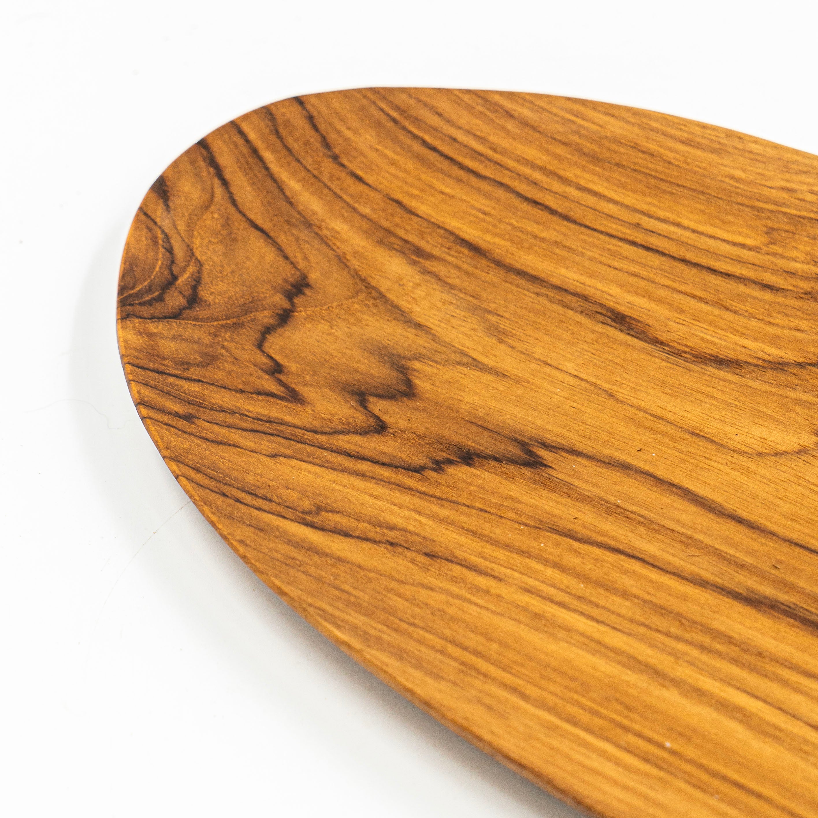 Yarah Teak Wood Oval Plate