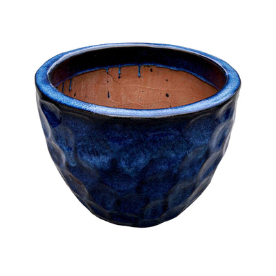 Indigo Pearl Ceramic Pot