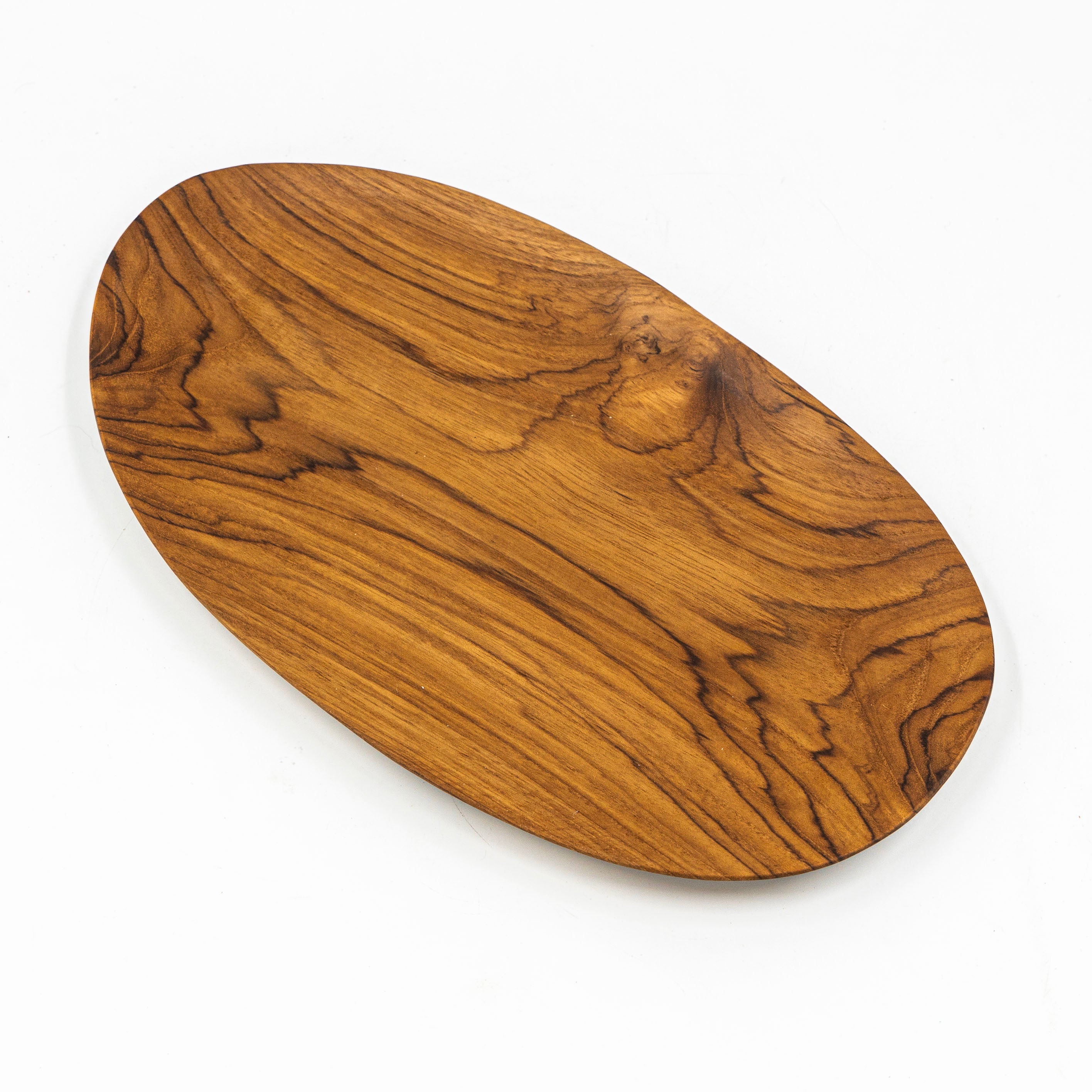 Yarah Teak Wood Oval Plate