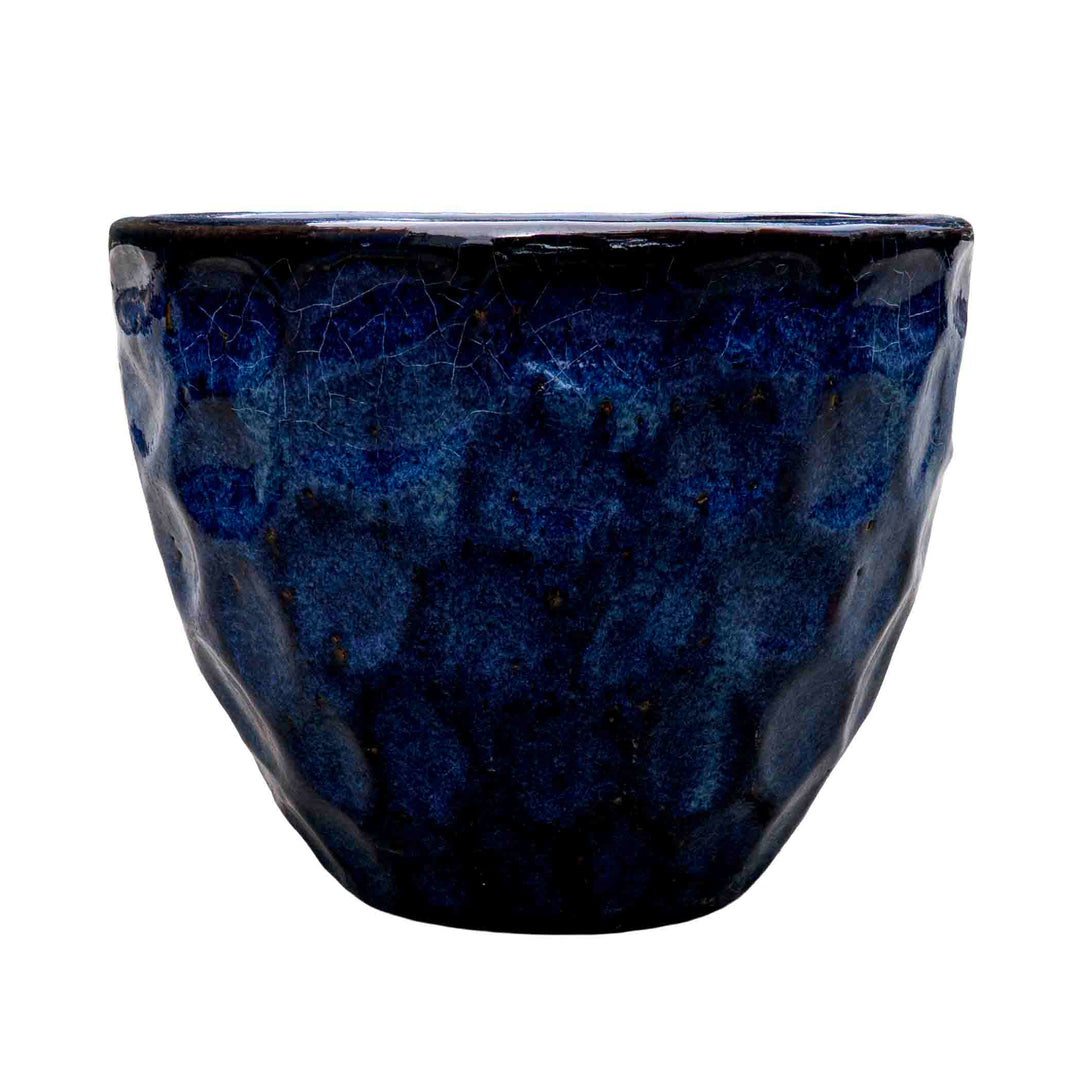 Indigo Pearl Ceramic Pot
