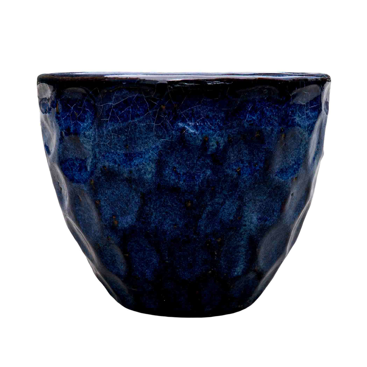 Indigo Pearl Ceramic Pot