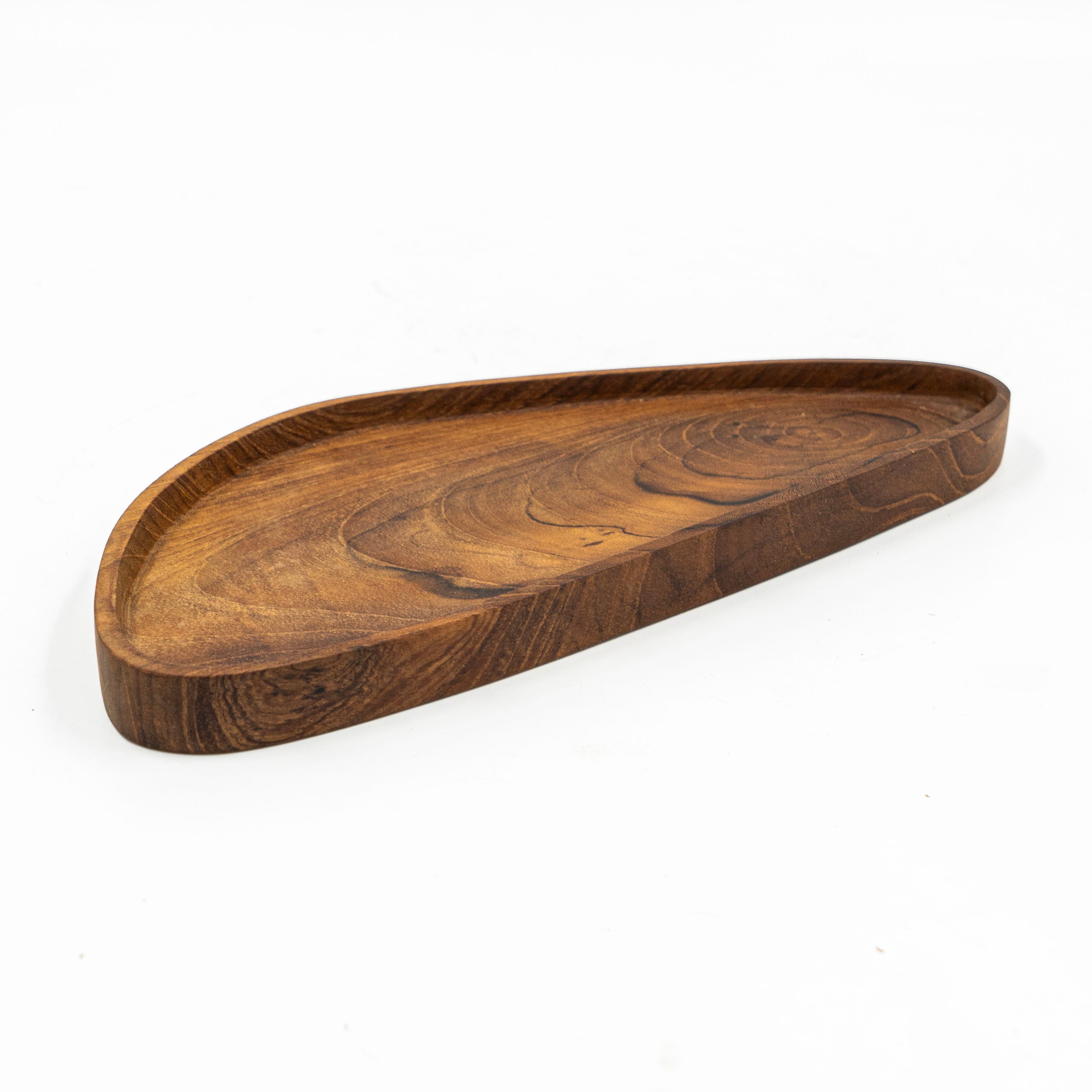 Yarah Teak Wood Trippy Plate