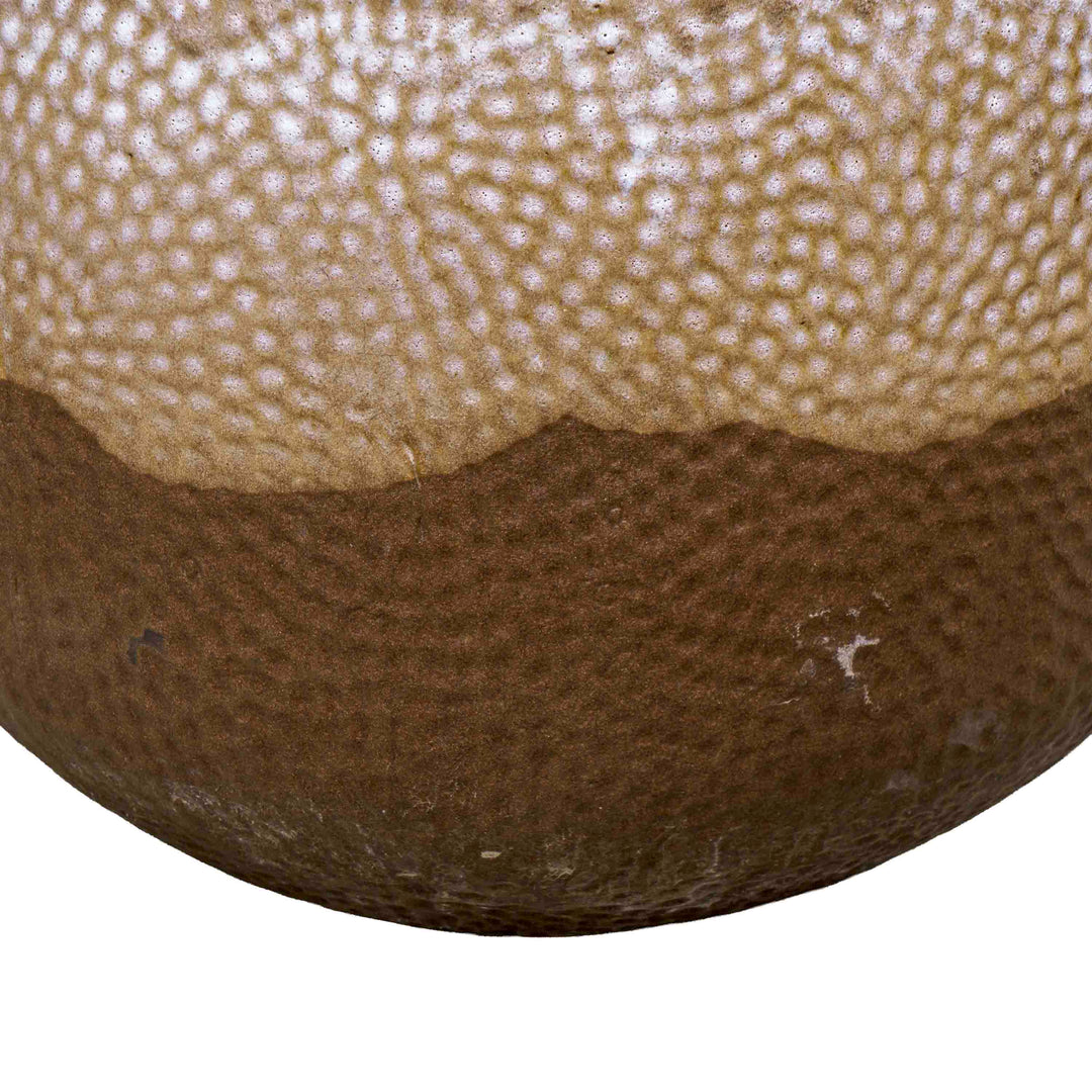 Walnut Glow Ceramic Pot
