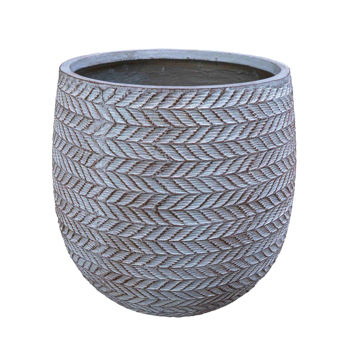 TESSA CHEVRON PLANTER