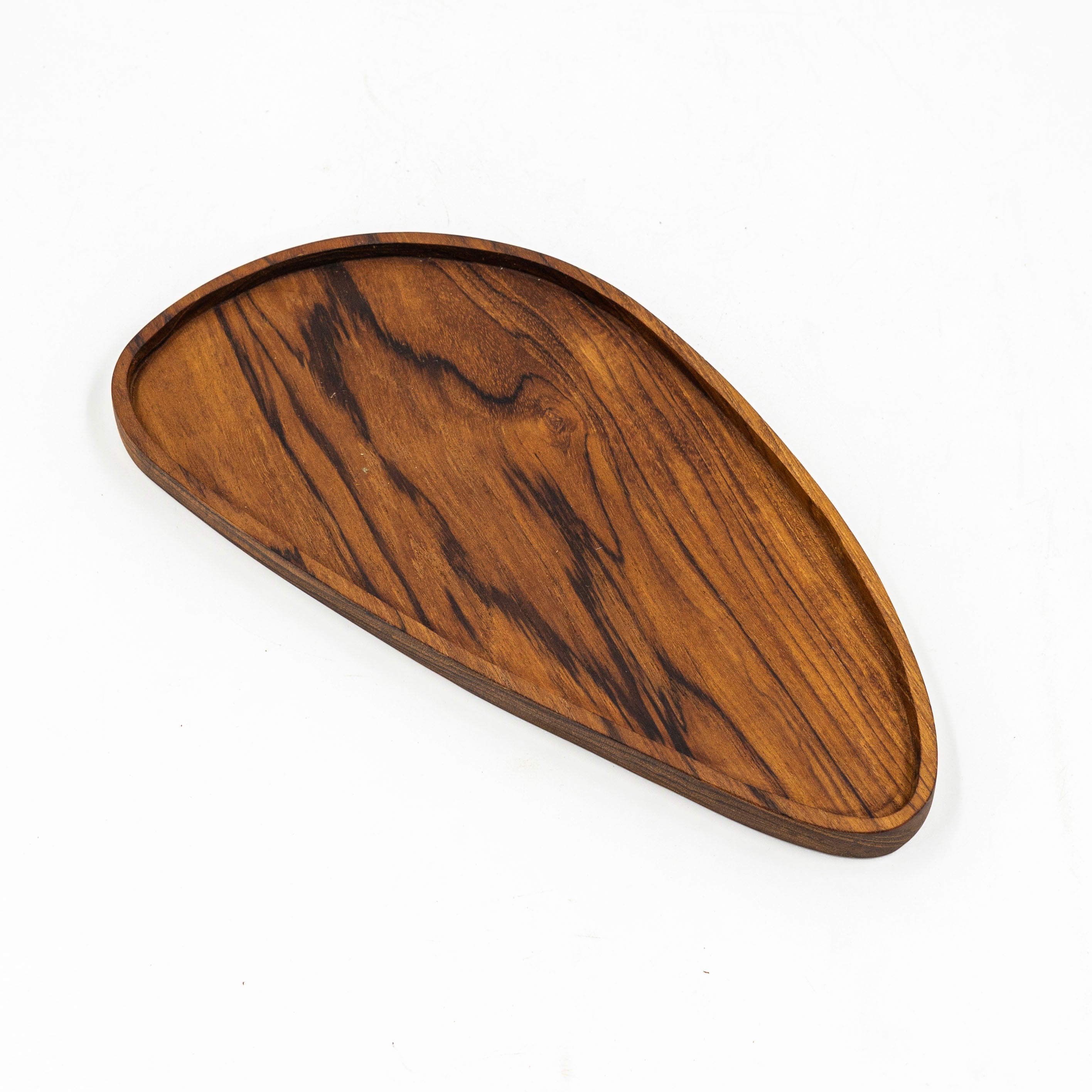 Yarah Teak Wood Trippy Plate