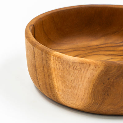 Yarah Teak Wood Bowl