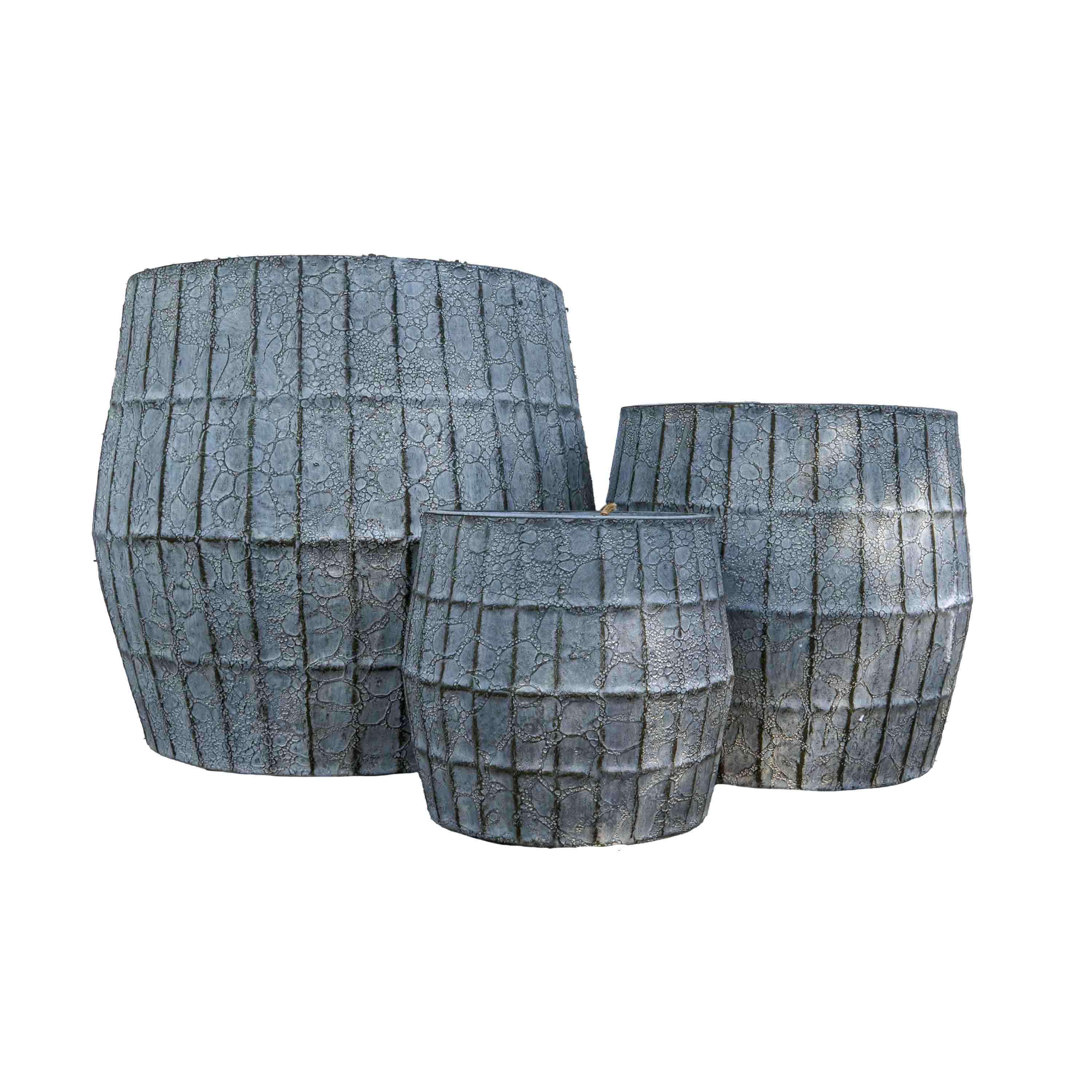 ALBA RIBBED CHECKS PLANTER