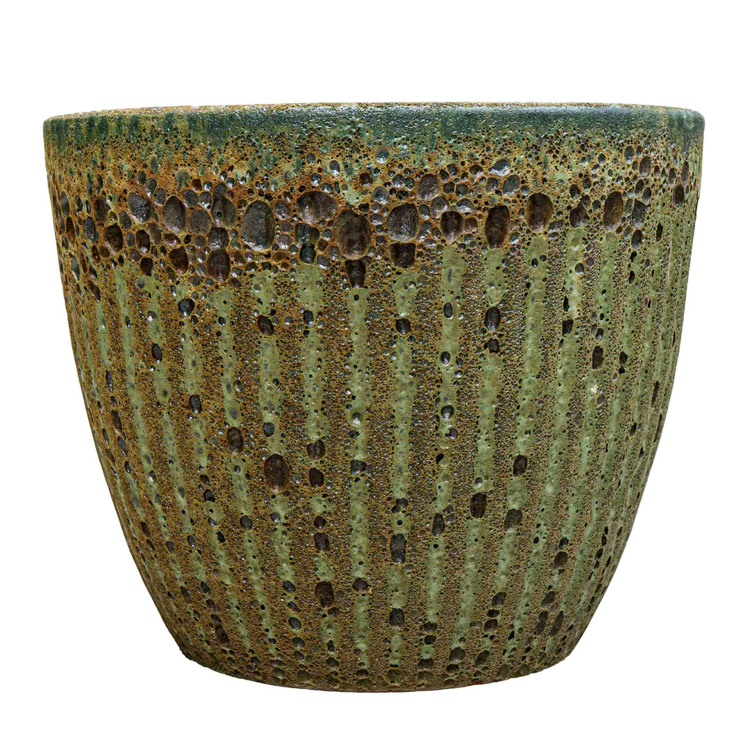 Moss Green Ceramic Pot