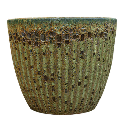 Moss Green Ceramic Pot