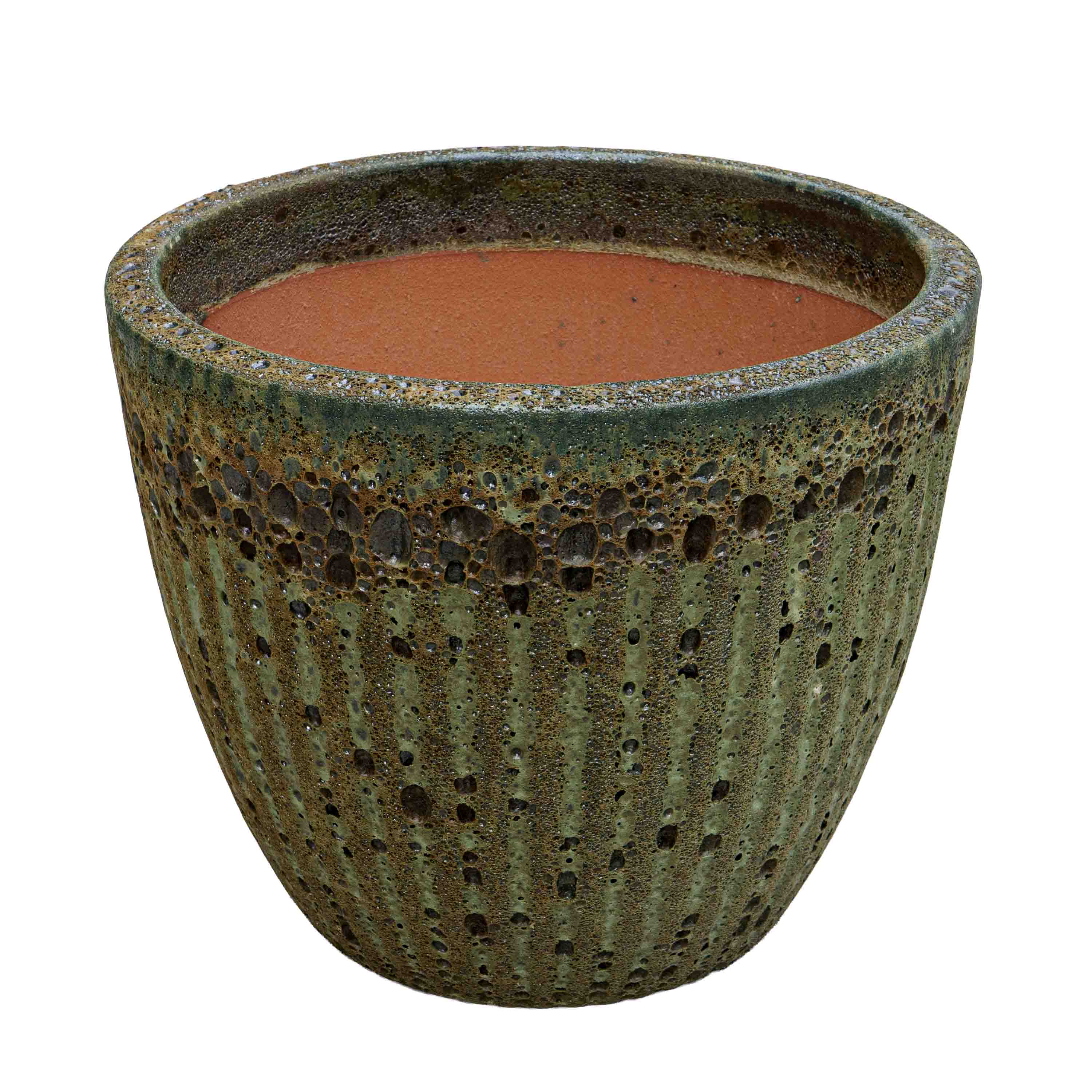 Moss Green Ceramic Pot