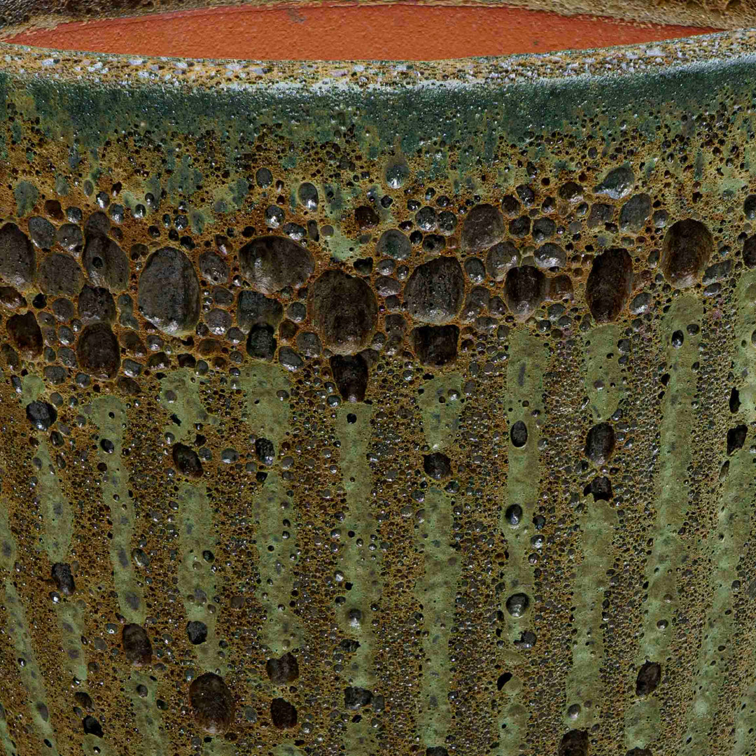 Moss Green Ceramic Pot