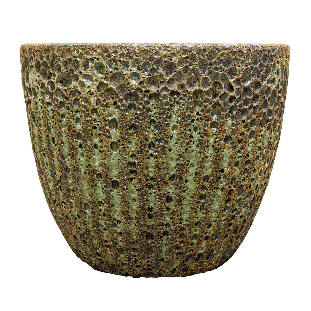 Moss Green Ceramic Pot