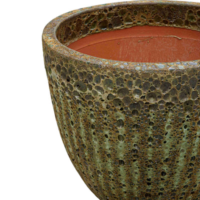 Moss Green Ceramic Pot