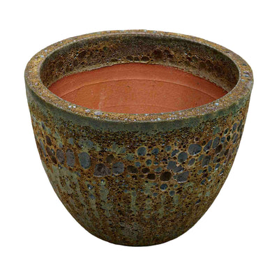 Moss Green Ceramic Pot