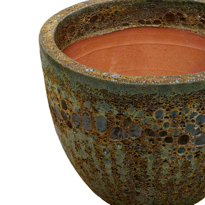 Moss Green Ceramic Pot
