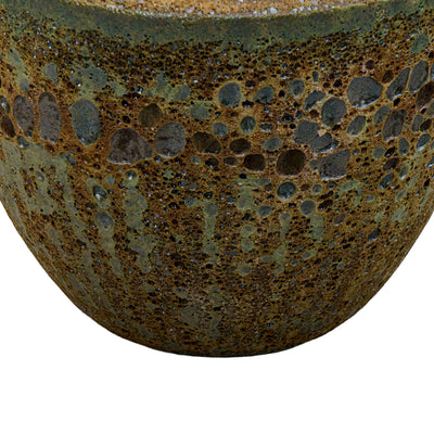 Moss Green Ceramic Pot