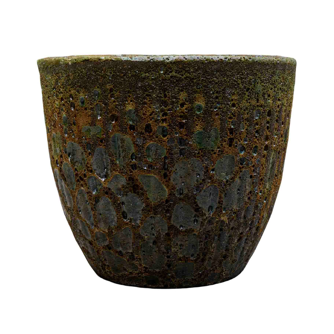 Moss Green Ceramic Pot