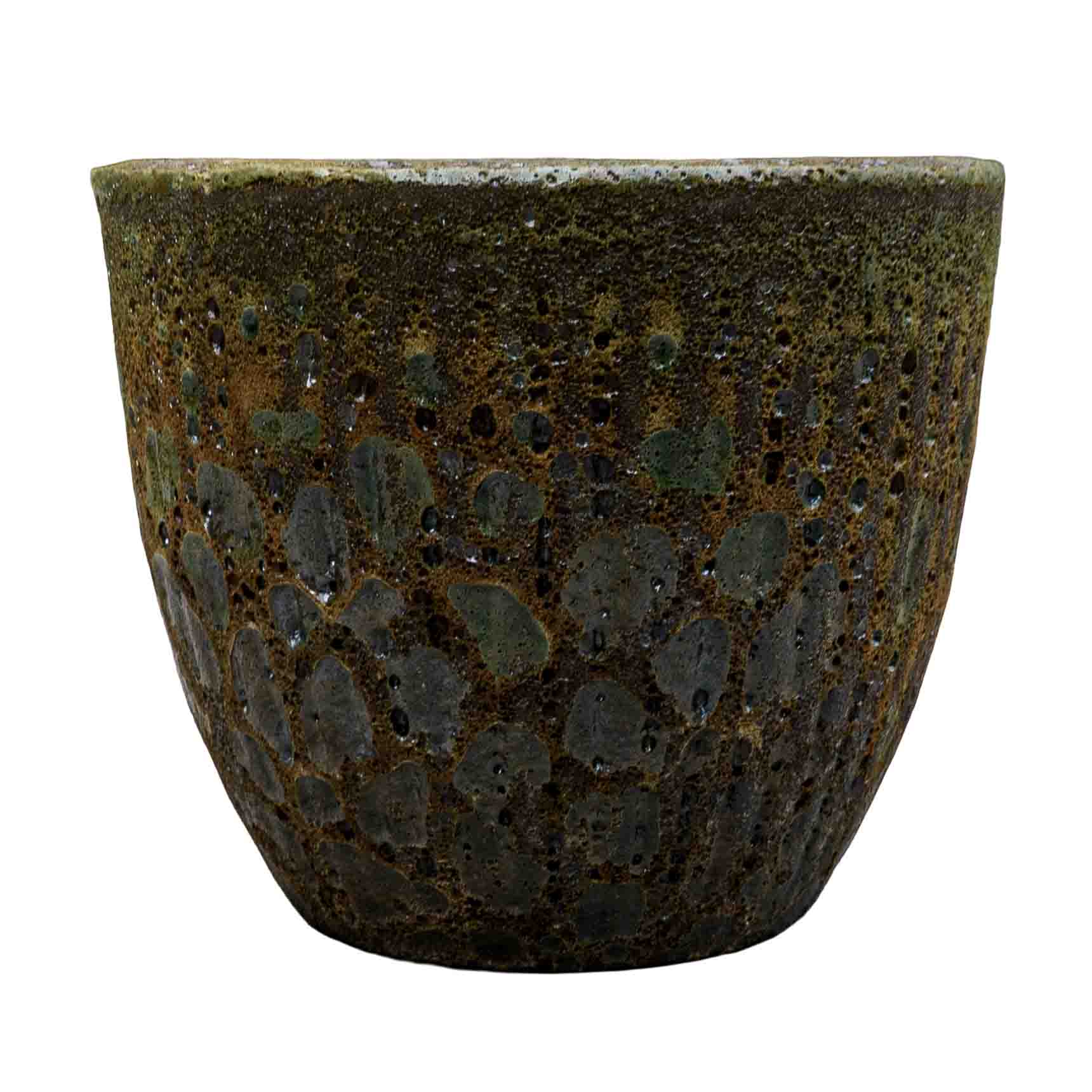 Moss Green Ceramic Pot