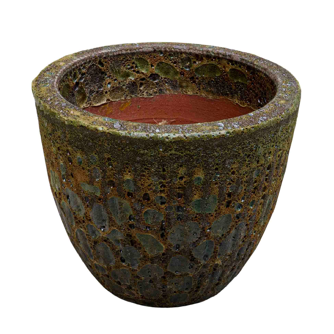 Moss Green Ceramic Pot