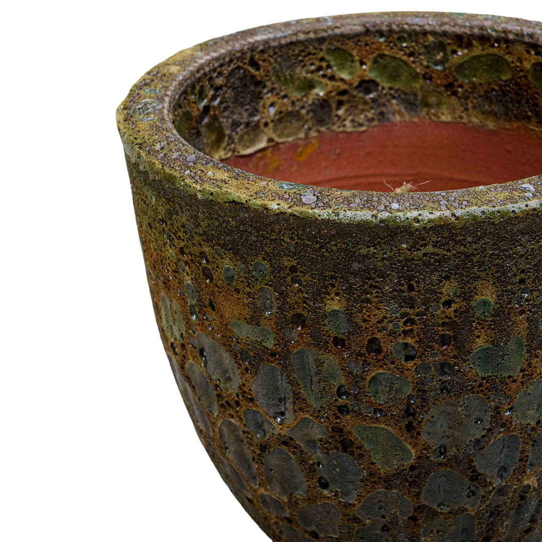 Moss Green Ceramic Pot