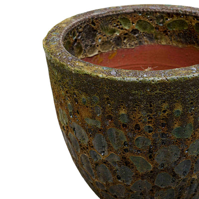 Moss Green Ceramic Pot