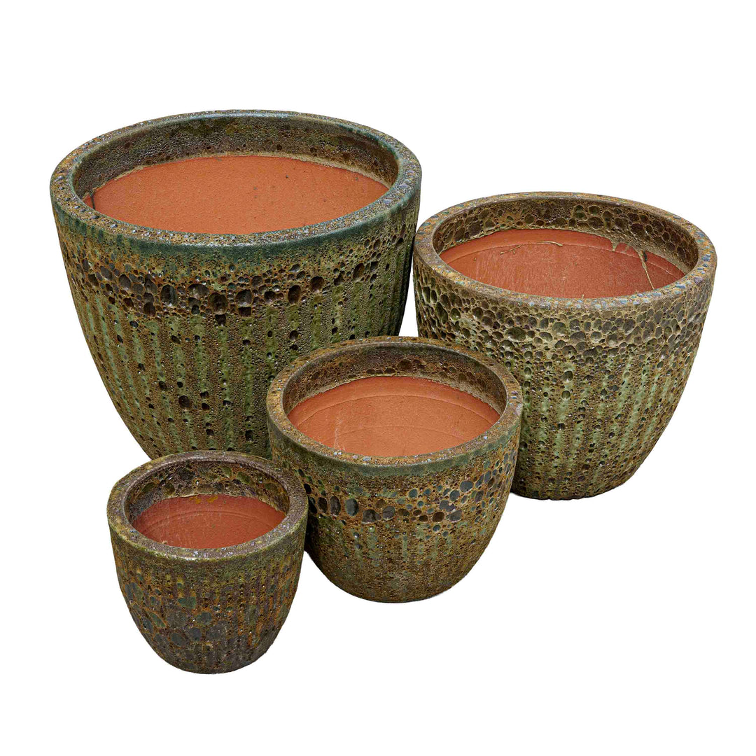 Moss Green Ceramic Pot