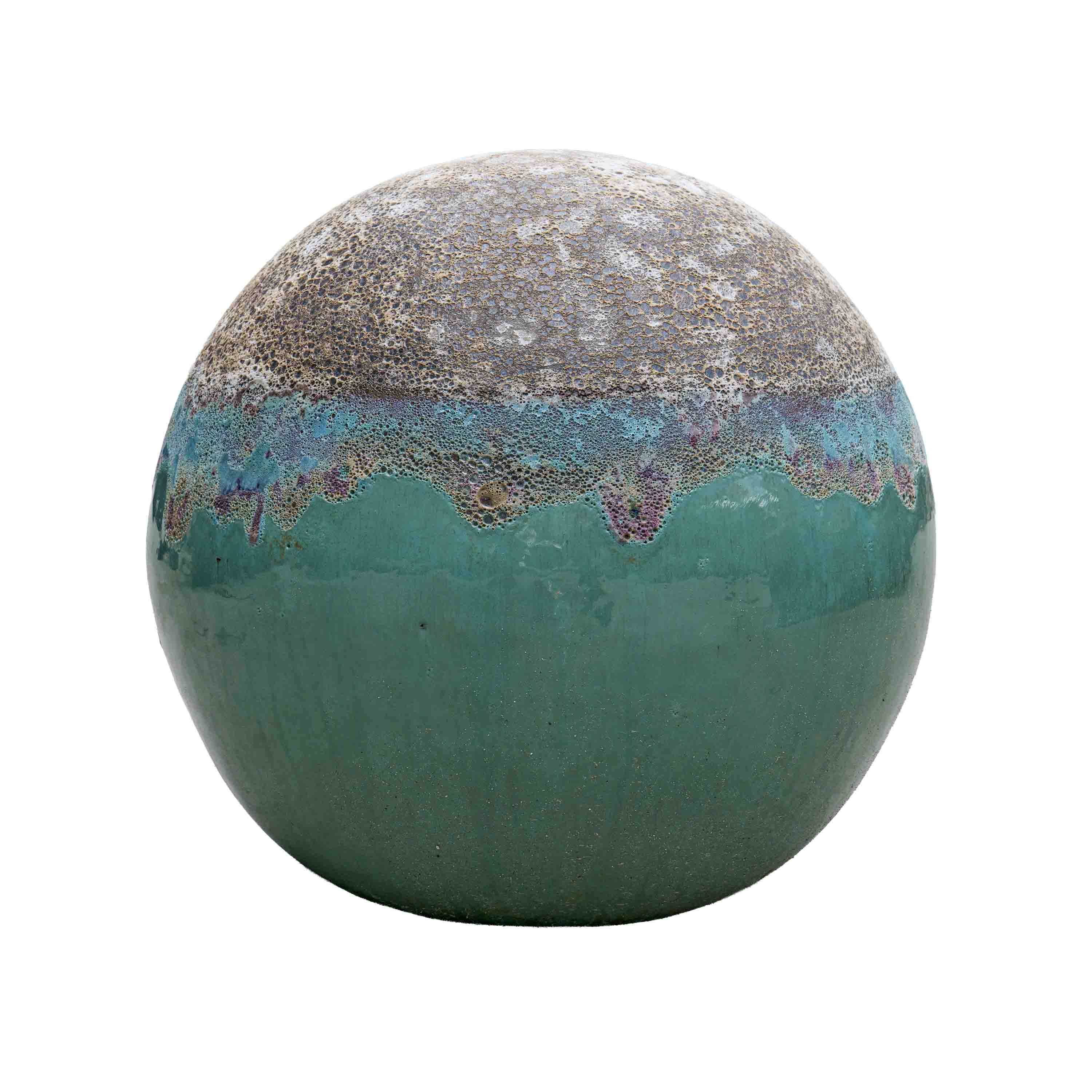 Spherical Ceramic Garden Decor