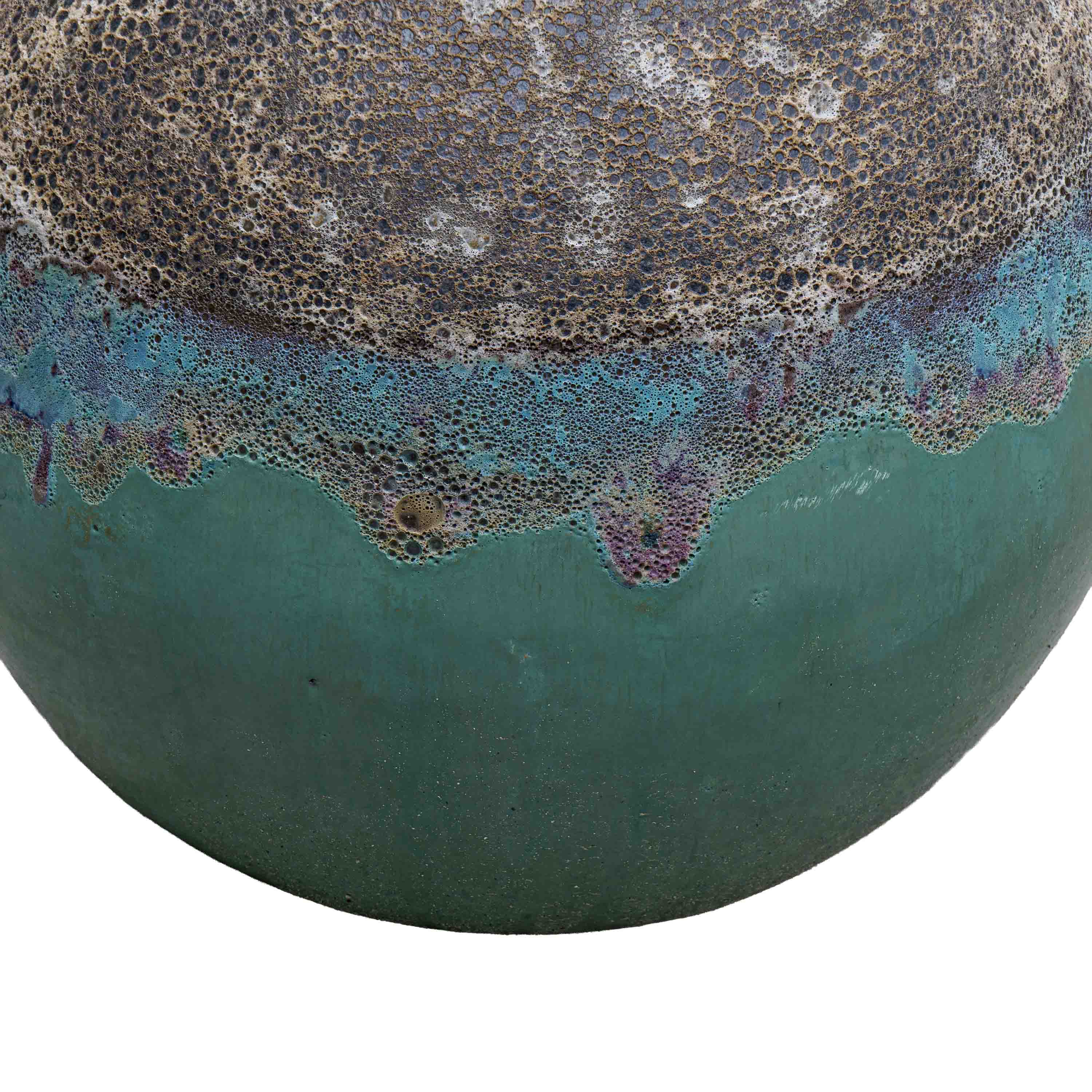 Spherical Ceramic Garden Decor
