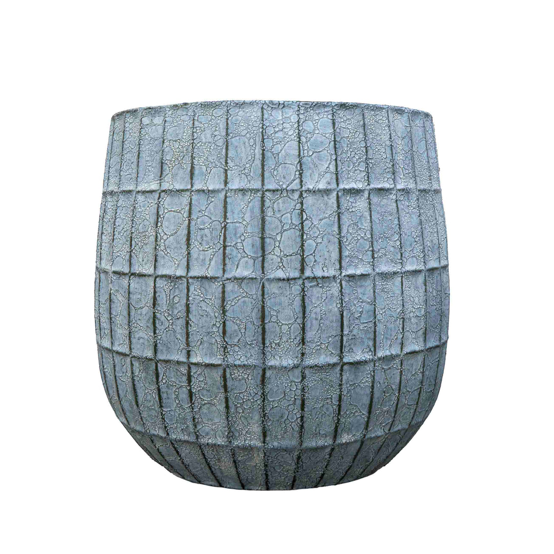 SASHA RIBBED CHECKS PLANTER