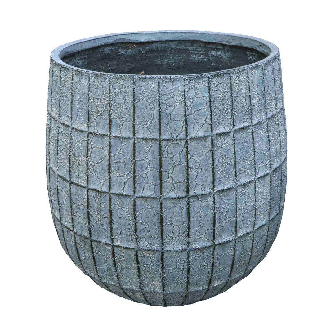 SASHA RIBBED CHECKS PLANTER