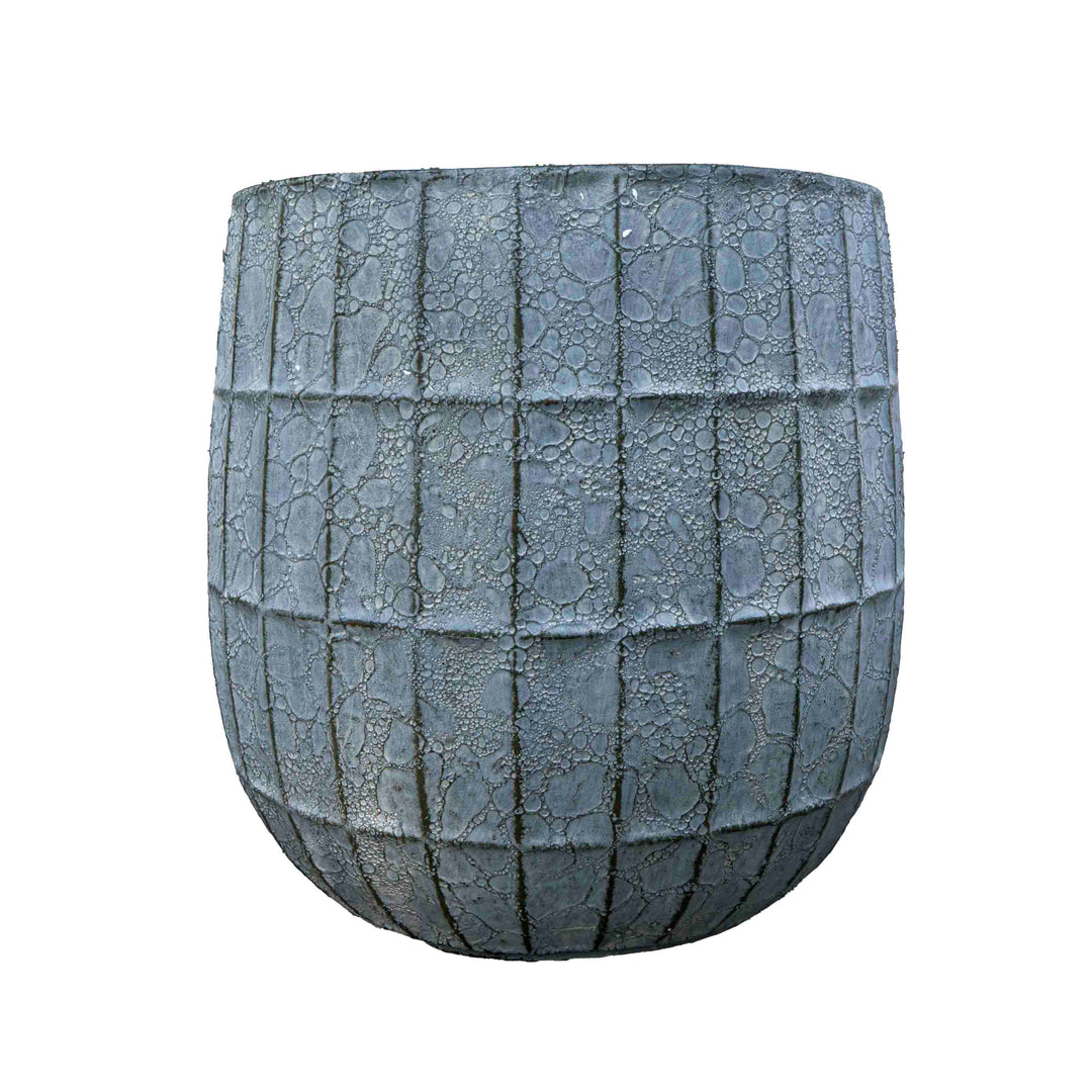 SASHA RIBBED CHECKS PLANTER