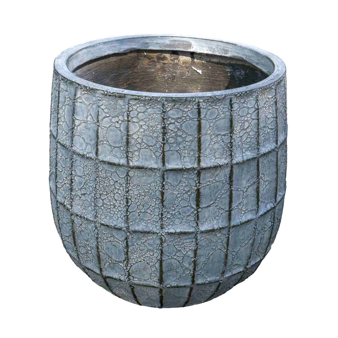 SASHA RIBBED CHECKS PLANTER