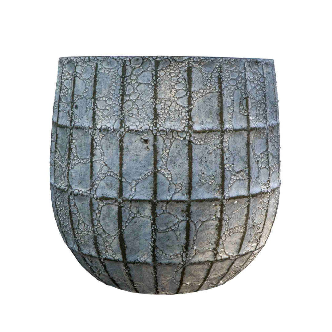 SASHA RIBBED CHECKS PLANTER