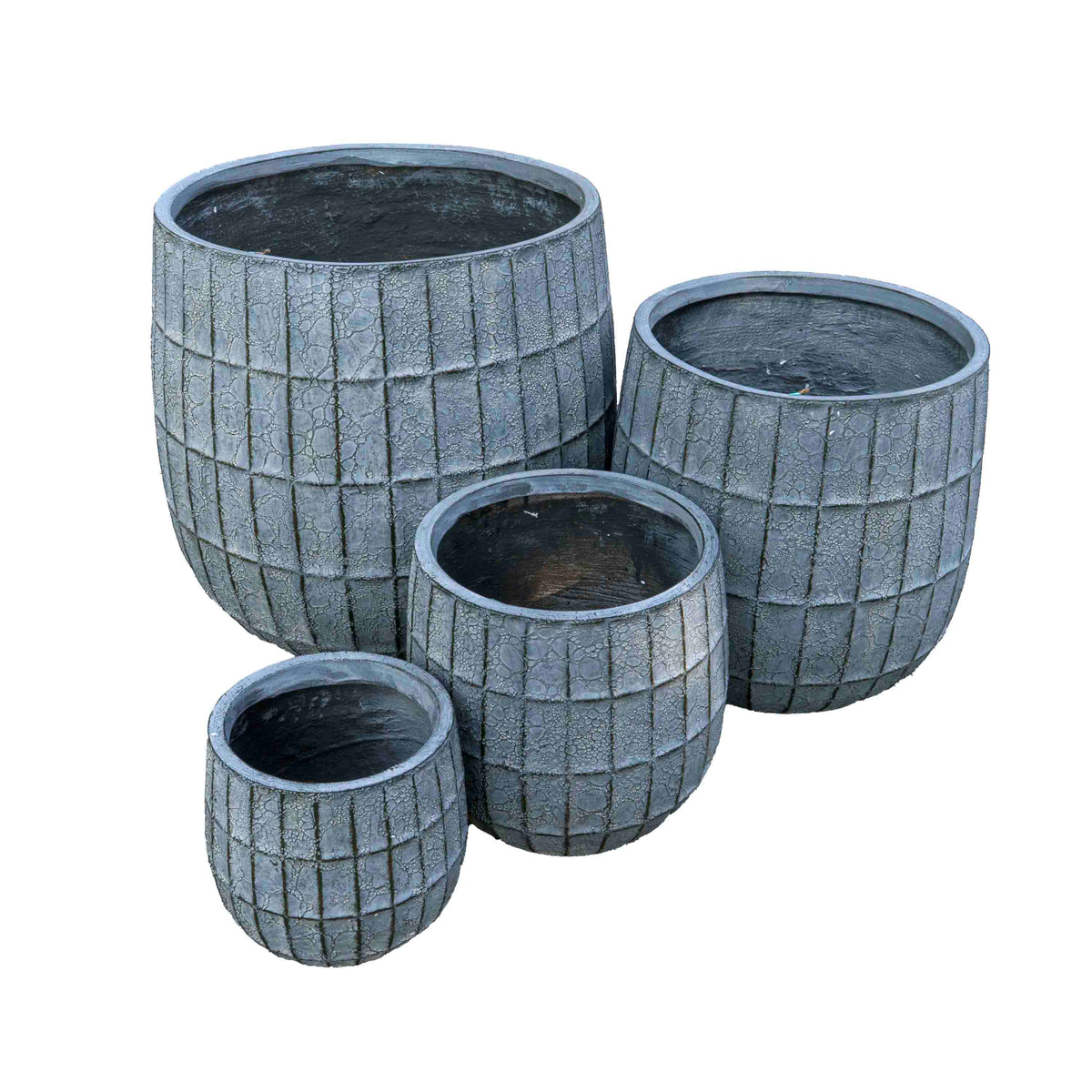 SASHA RIBBED CHECKS PLANTER