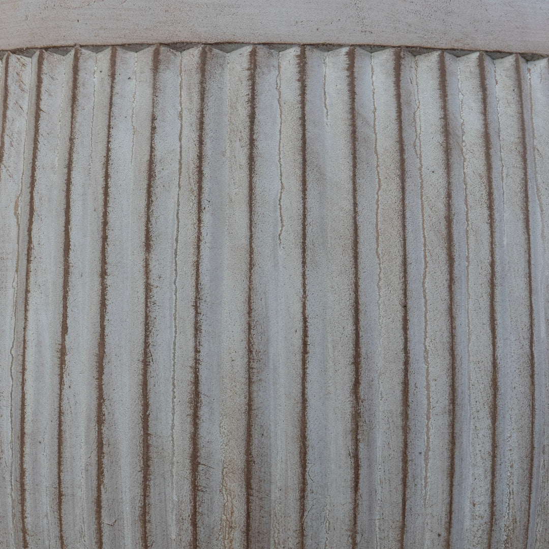 Lola Ribbed U Planter