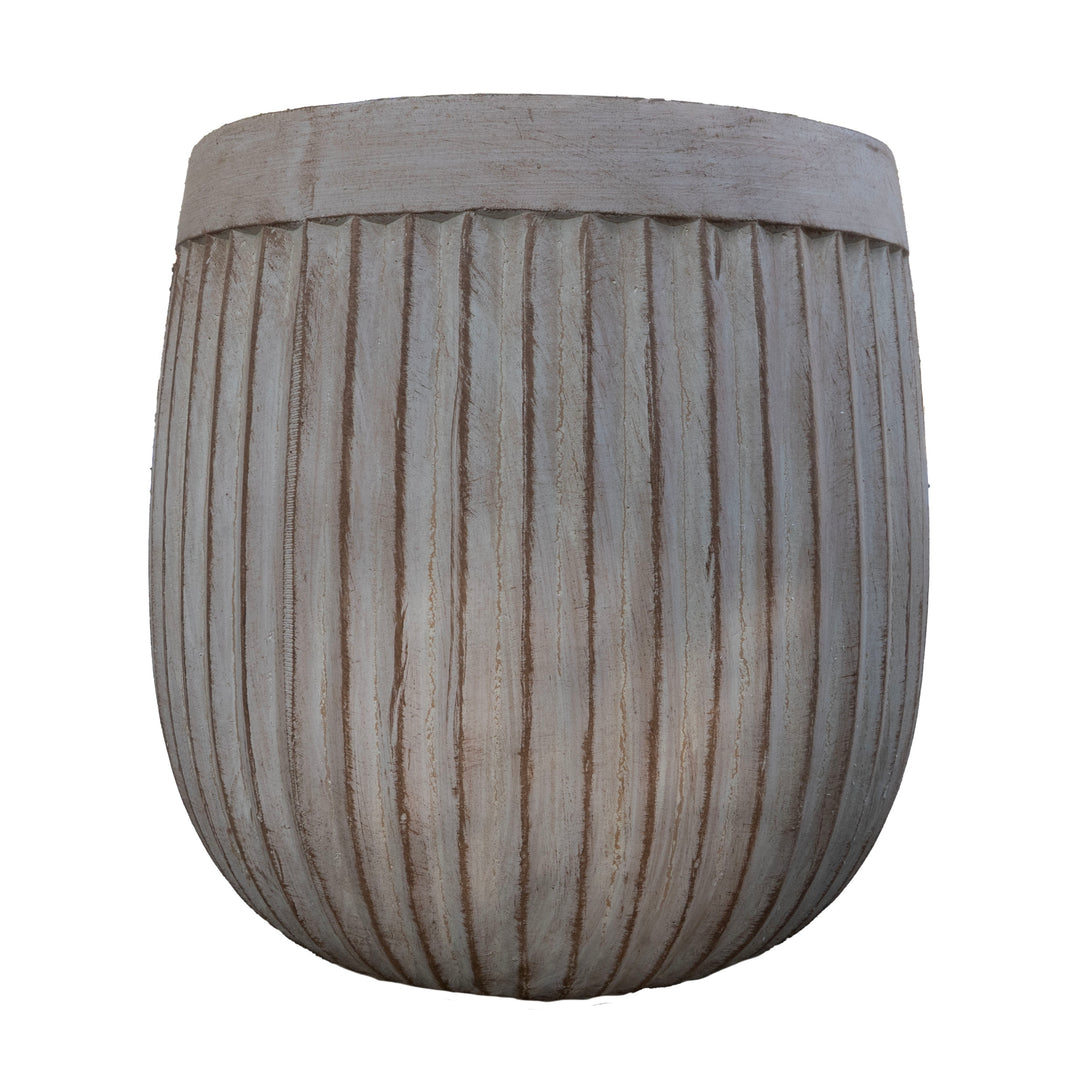 Lola Ribbed U Planter