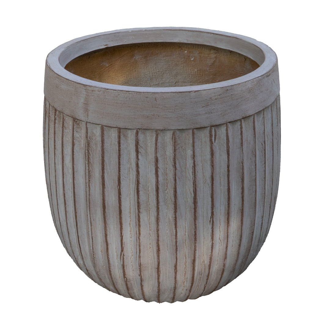 Lola Ribbed U Planter