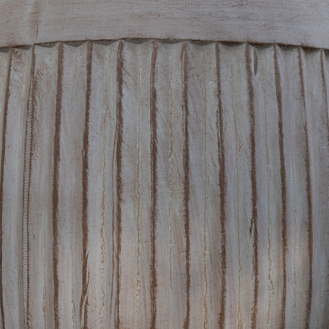 Lola Ribbed U Planter