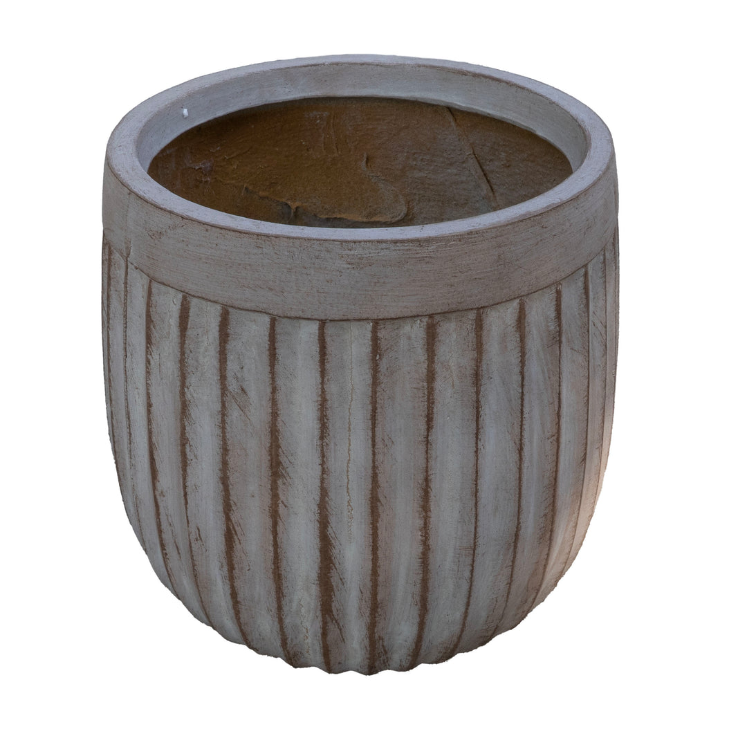 Lola Ribbed U Planter