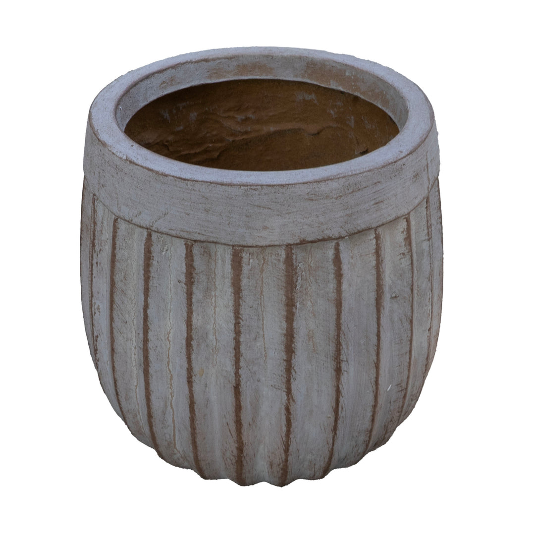 Lola Ribbed U Planter