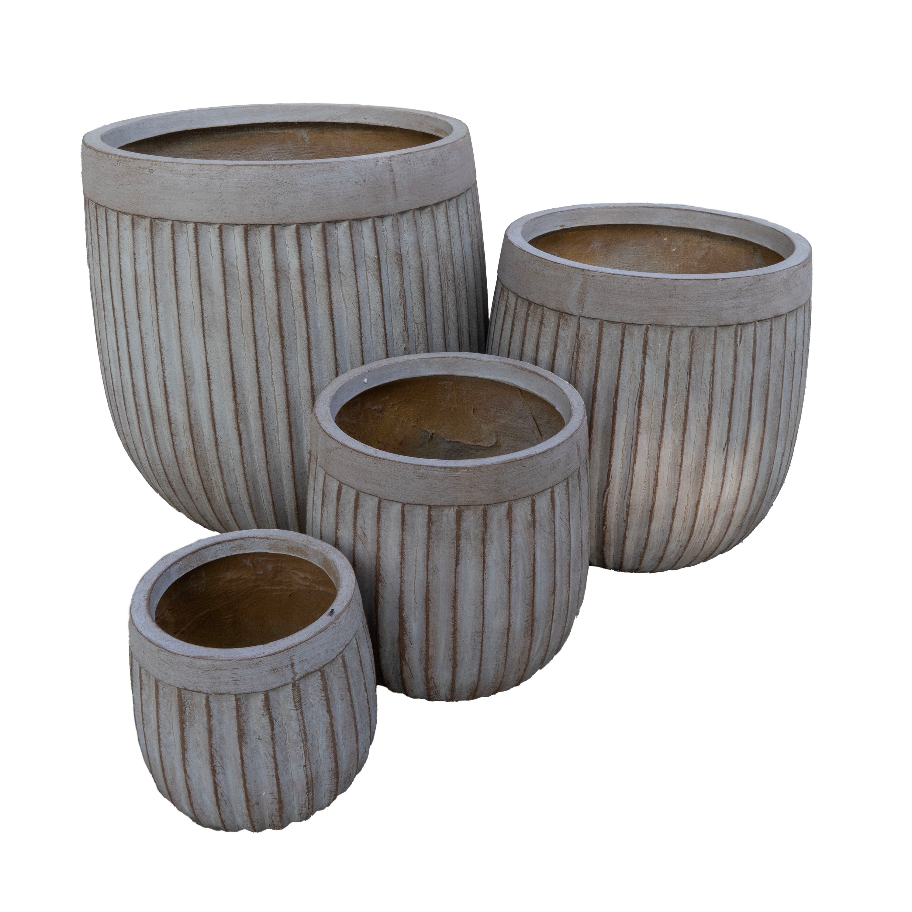 Lola Ribbed Planter