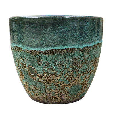 Moss Green Ceramic Pot