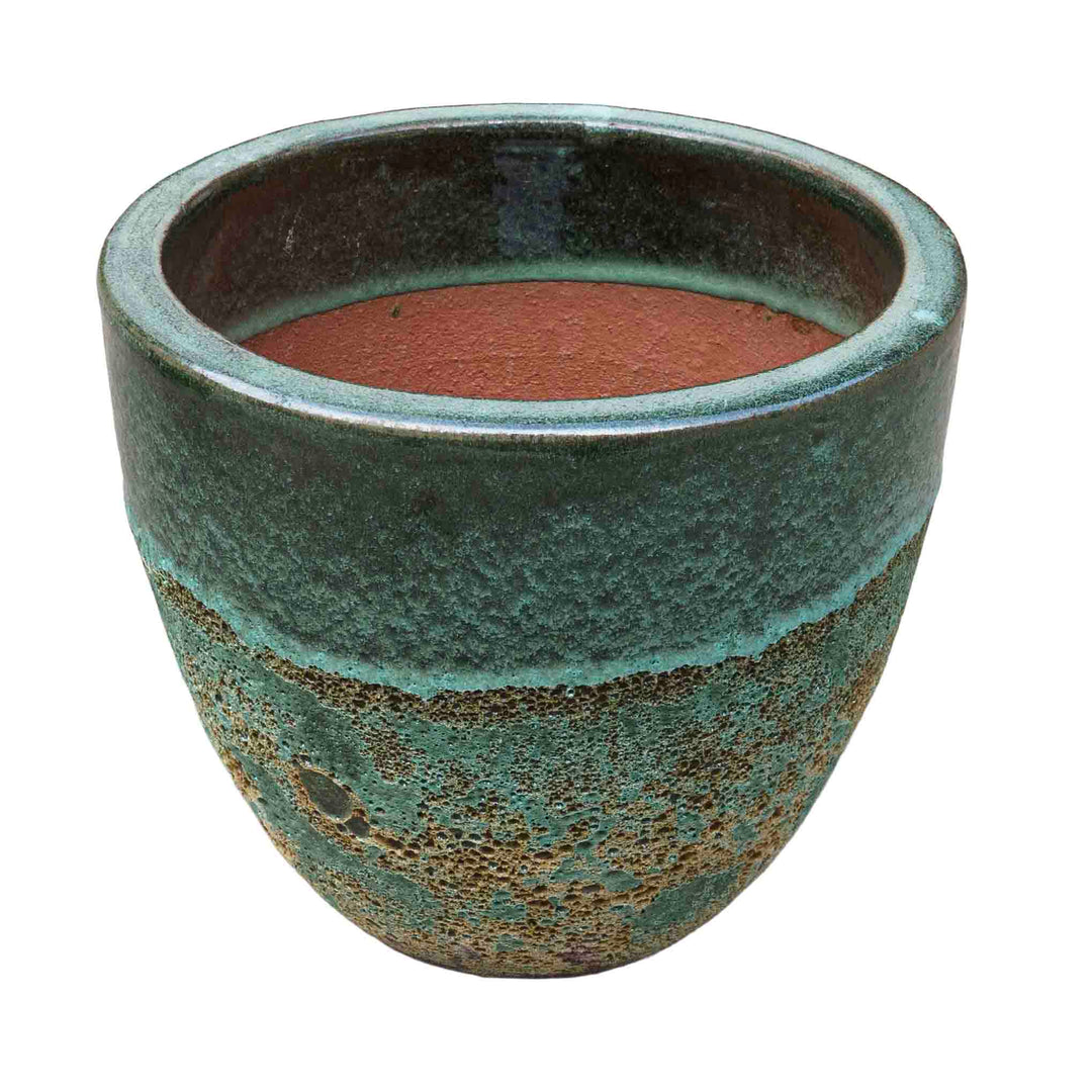 Moss Green Ceramic Pot