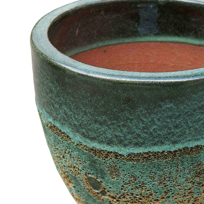 Moss Green Ceramic Pot