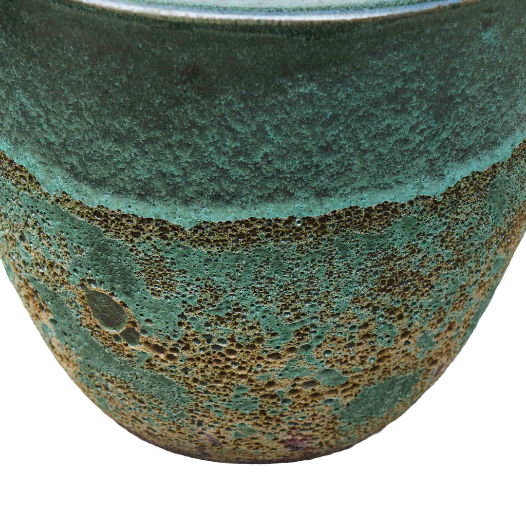 Moss Green Ceramic Pot