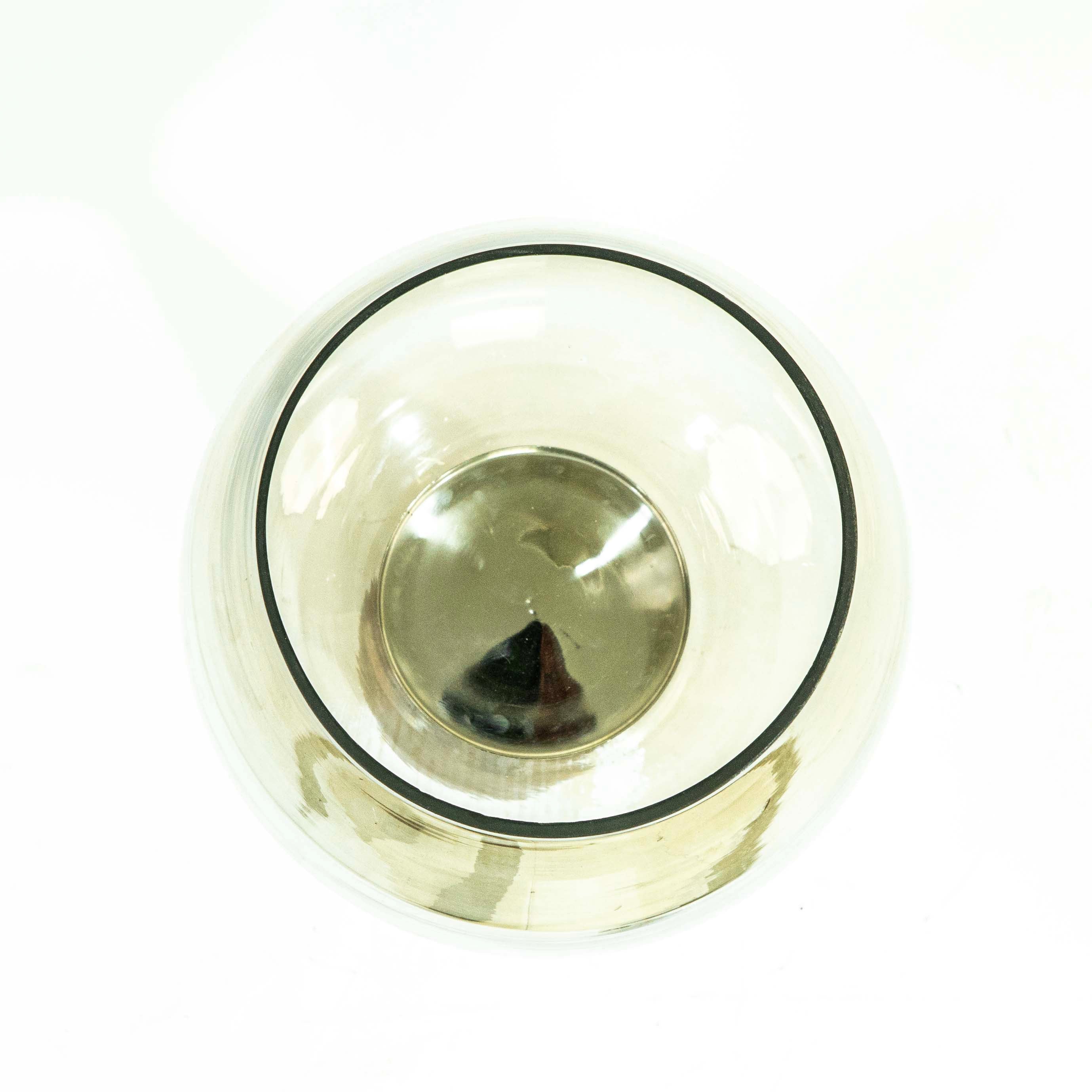 Willy Glass Hurricane Candle Stand