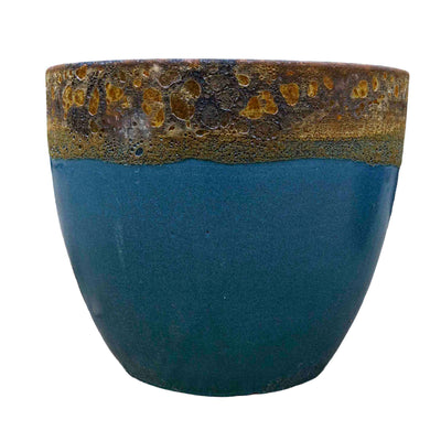 Textured Emerald Green Ceramic Pot