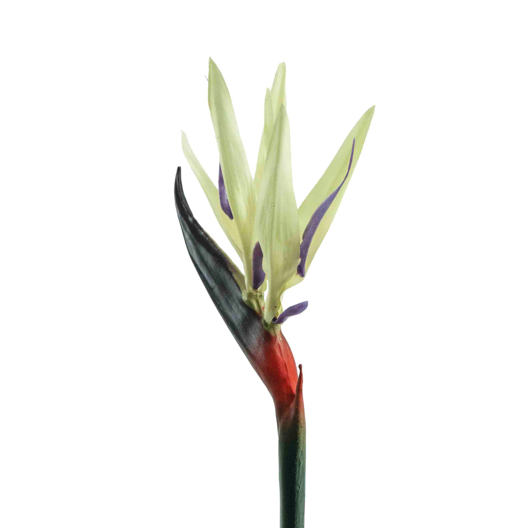 FAUX 2 PETAL BIRD OF PARADISE STEM